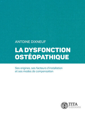 cover image of La dysfonction ostéopathique